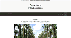 Desktop Screenshot of casablancafilmlocations.com